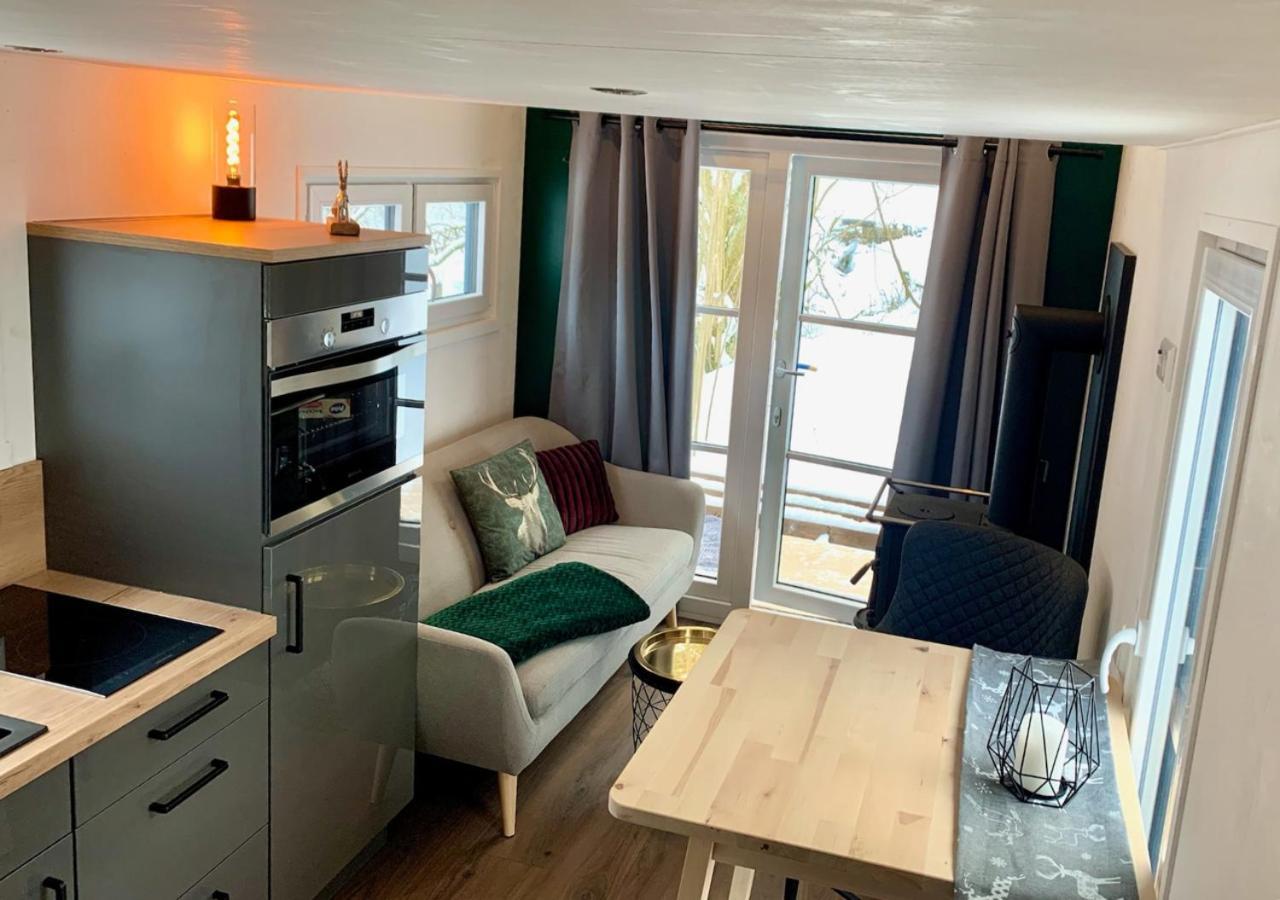 Tiny House Klitzeklein Am Waldrand Von Elpe Villa Olsberg Ngoại thất bức ảnh